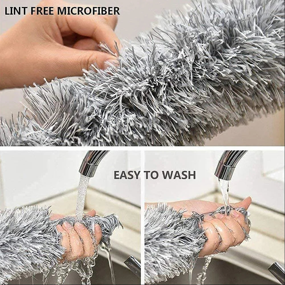 Fan Cleaning Duster – 100 Inch Extendable Microfiber Ceiling Fan & Home Cleaning Duster