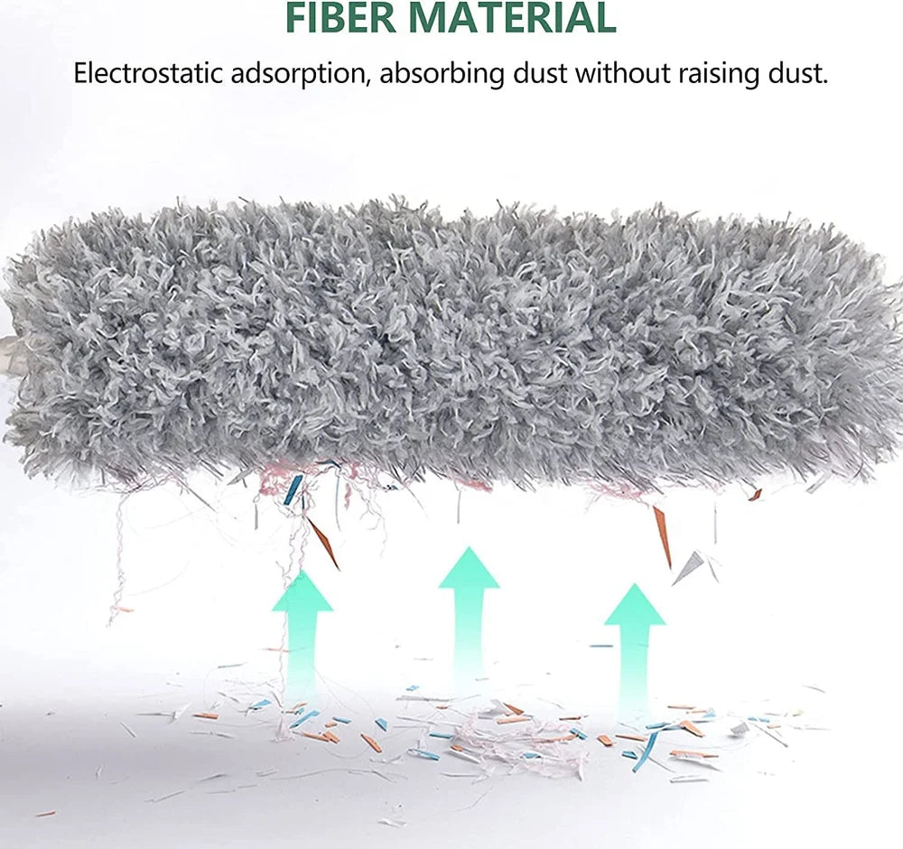 Fan Cleaning Duster – 100 Inch Extendable Microfiber Ceiling Fan & Home Cleaning Duster